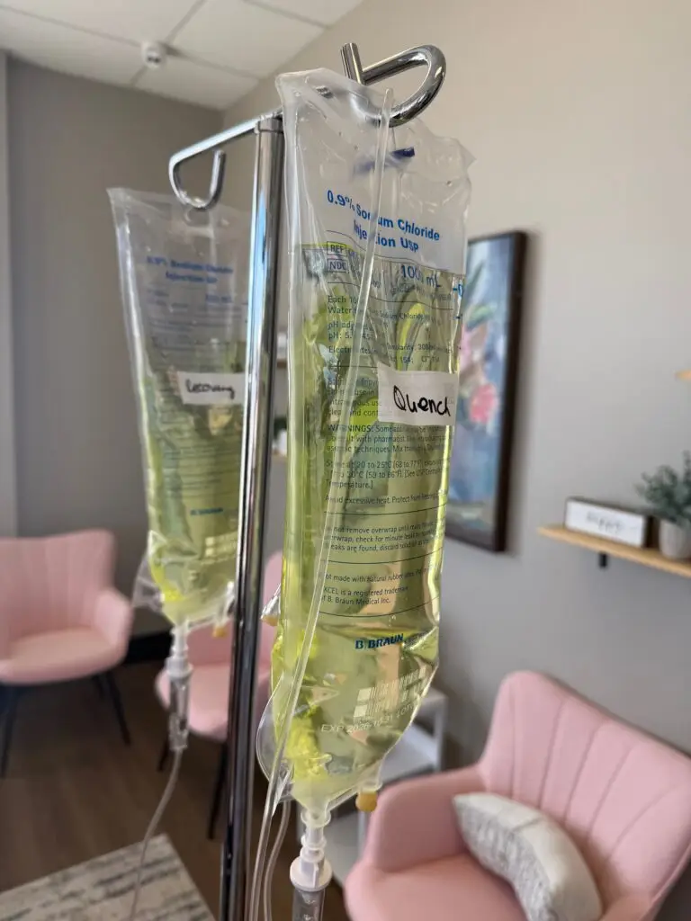 Iv Hdration station at Elevate Wellness